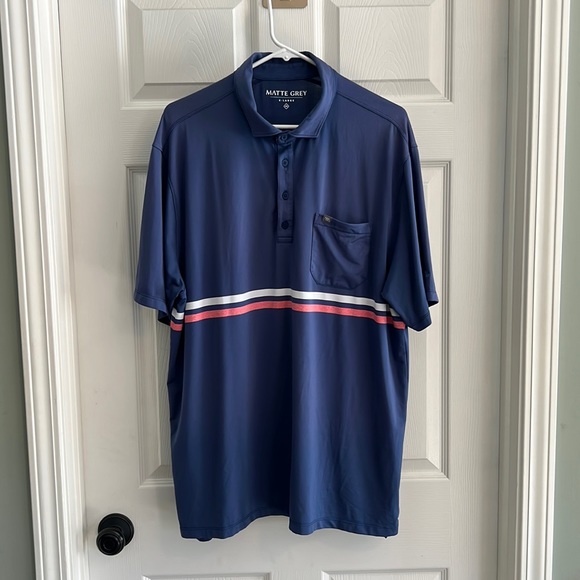 Matte Grey Polo - Picture 1 of 11